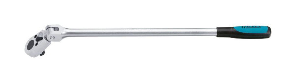 Cliquet réversible Hazet, long, avec articulation, carré plein 12,5 mm (1/2 pouce), 916GL