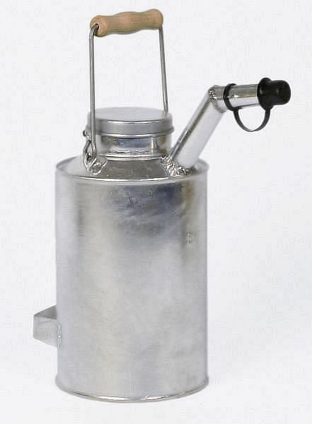 Bidon de stockage d'huile Renner 5,0 litres (modèle n° KK 282/4 fv), tôle d'acier galvanisée à chaud, 6011-00