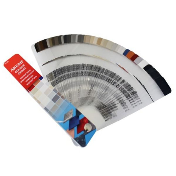 Éventail de couleurs Karl Dahm pour adhésif coloré à 2 composants Color Bond, 12909