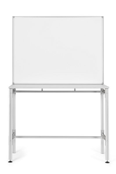 Table Bi-Office Maya avec tableau blanc - Industriel - 120x90cm, SD162606