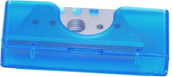 Lame trapézoïdale Hazet, lames trapézoïdales avec 2 supports, par exemple pour couteau universel 2157, jeu de 10 pièces, 2157-05