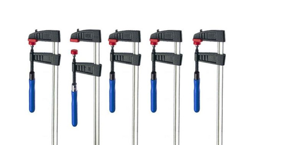 Pince à vis VaGo-Tools 800 x 120 mm pince de serrage pinces de serrage à dégagement rapide, UE : 5 pièces, 200-007x5_hv