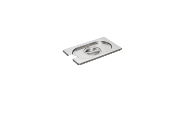 Schneider GN couvercle inox, avec évidement cuillère, GN 1/9, 530267