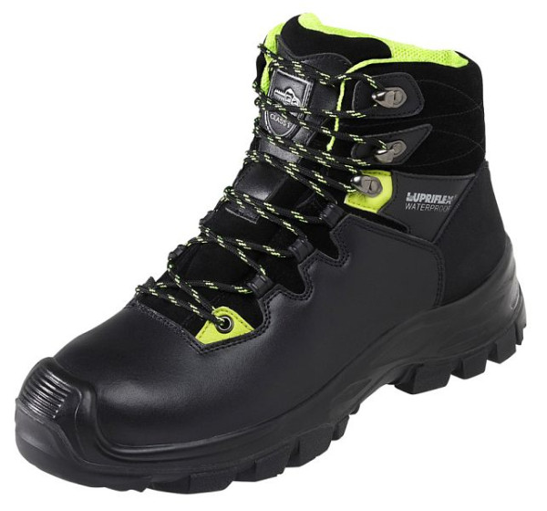 Lupriflex Hunter Low 2-en-1, botte de sécurité mi-haute imperméable avec protection contre les coupures de tronçonneuse, taille 41, pack : 1 paire, 3-216-41