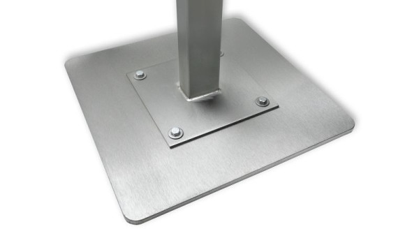 Base de trépied Soehnle, pour l'installation extérieure du trépied de sol en acier inoxydable, 2504.21.001
