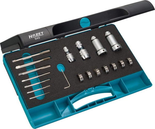 Set de taraudage Hazet, nombre d'outils : 21 849