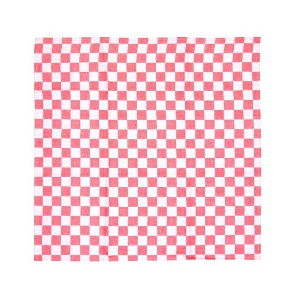 Torchon Vogue rouge, E579