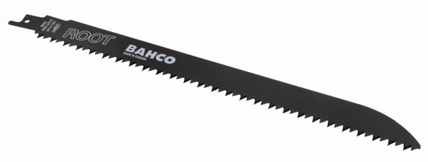 Lame de scie sabre Bahco 2x, 280 mm, 5 TPI, pour arbres et buissons, convient aux scies sans fil 18V, 3943-R28-UT-C-2P