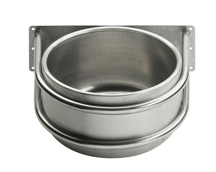 Auge ronde Peetz en aluminium avec drain - support mural, 308A