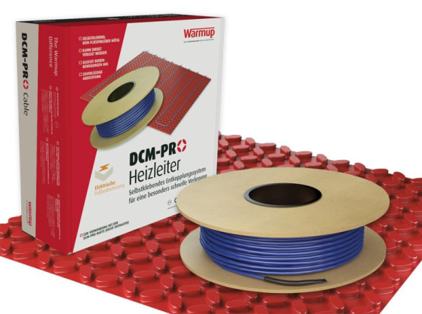 Warmup DCM-C-5 Conducteur chauffant DCM Pro, 750 watts, 5 m², longueur 54,4 m, DEDCM-C-5
