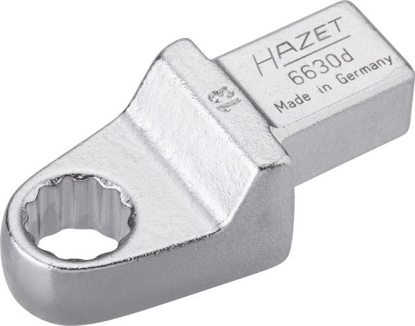 Clé polygonale à insert Hazet, insert carré 14 x 18 mm, profil de traction double hexagonal externe, 13 mm, 6630D-13