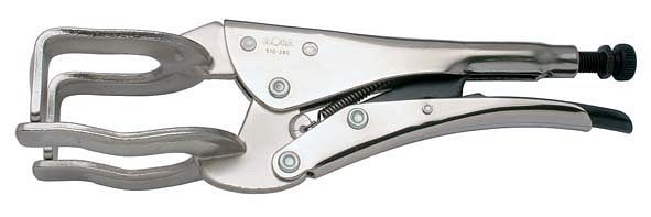 Pince à souder ELORA, en V, envergure 0-90 mm, 510-280, 0510102803000