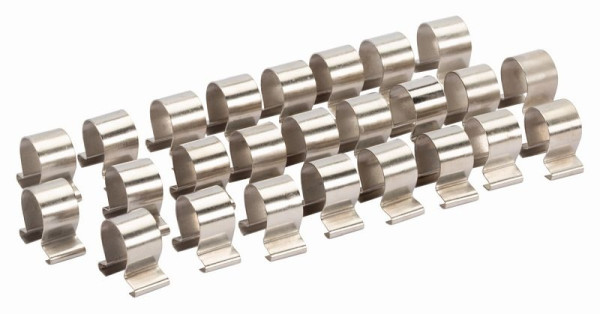 Clips métalliques Bahco pour inserts 1/2" pour RAIL-187, -264, -340, CLIPS-1/2