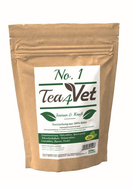 cdVet Tea4Vet No.1-Immunitaire & Force 120g, 1520