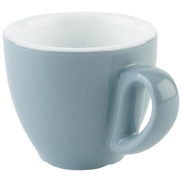Tasses à expresso APS bleues Ø 6 cm, hauteur : 5,5 cm, 80 ml, lot de 6, 16002