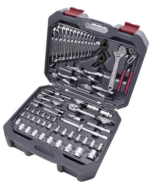 Mallette à outils Kraftwerk Basic Line 1/4 "+ 1/2" 266 pièces, 204.106.600