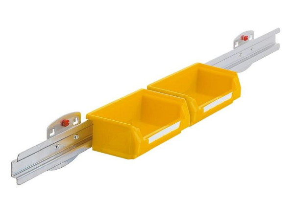 Boîte de rangement ANKE 5 fois pour la taille de la boîte; 550 x 58 mm (LxP); sans bacs de rangement
