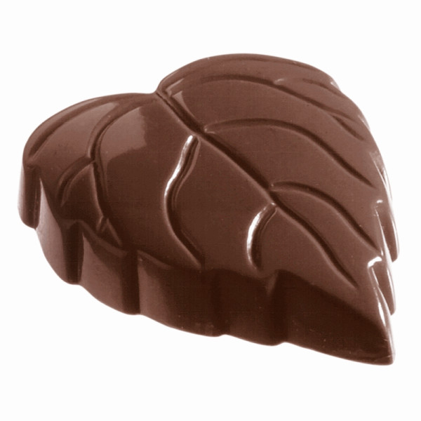 Moule à chocolat Schneider praliné feuille de bouleau, 40x35x10 -275x135 mm, 421104
