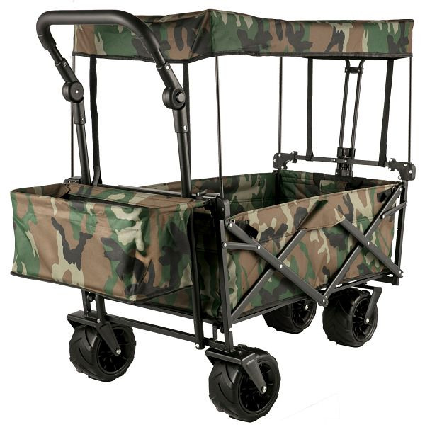 Chariot à bras pliable VEVOR 100kg couleur camouflage, DZDPTC-MCSHSKU001V0
