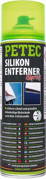 Petec Spray Démaquillant Silicone, 500 ml, VE: 6 pièces, 70950