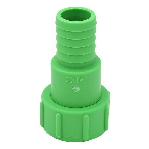Adaptateur DENIOS IBC, avec embout de tuyau 1,5, avec gros filetage S60x6, avec protection anti-torsion, lot de 3, 311447