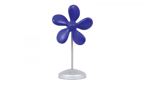 Sonnenkönig FLOWER FAN - ventilateur de table couleur: bleu, 9 W, 16 x 39 x 16 cm, 10500931