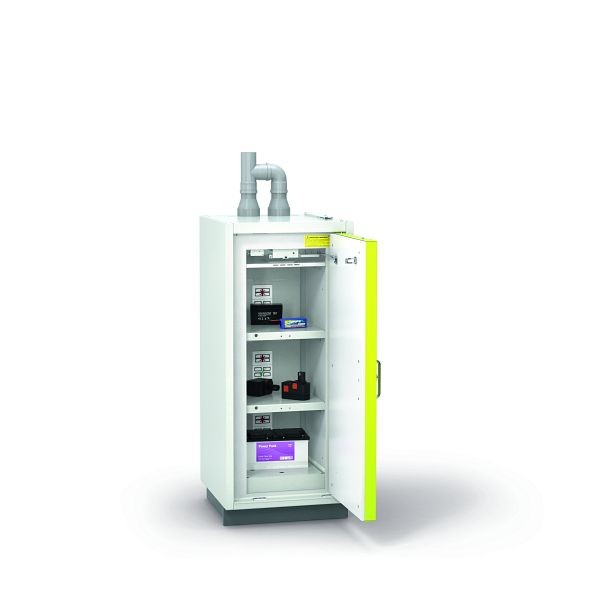 Armoire de sécurité Düperthal pour stockage de batteries lithium-ion, type 90 BATTERIE standard S, 69-130667-030