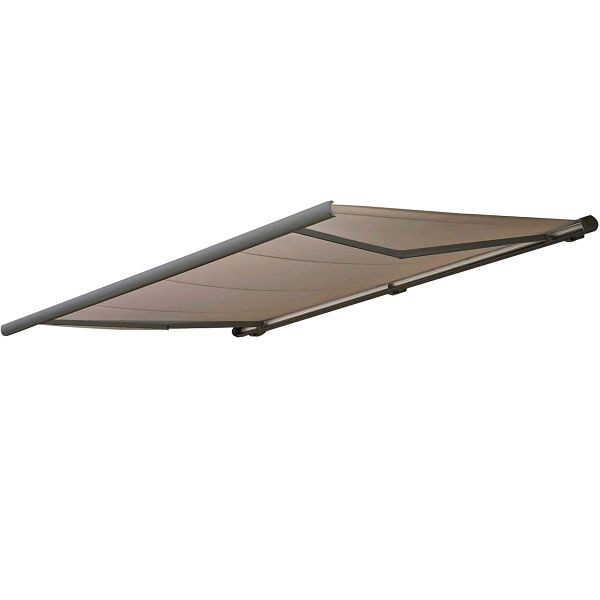 Housse de remplacement Mendler pour auvent T123, housse de remplacement cassette complète protection solaire 4,5x3m, polyester sable, 76529
