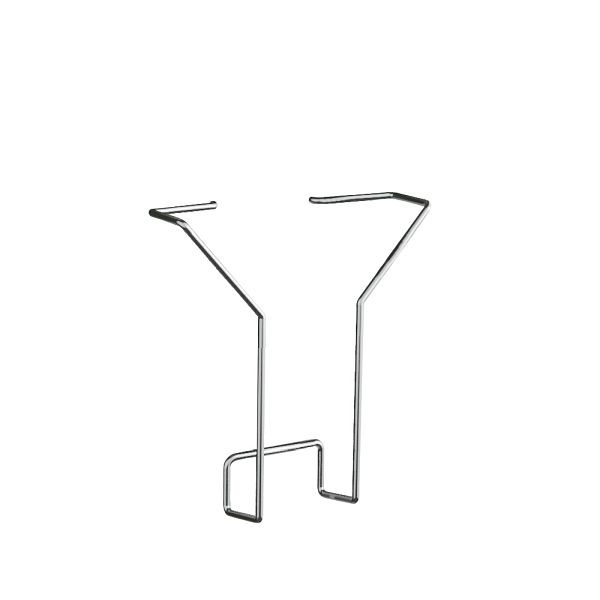 Kerkmann compartiment à brochures DIN A5, L 152 x P 33 mm, chromé, lot de 2, 44692383