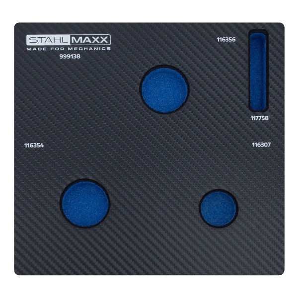 Insert en mousse Stahlmaxx 1/6 comme VAG pour code moteur BAR, BSM et autres, XXL-999138S