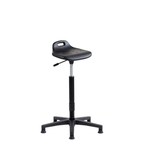 Aide à la verticalisation SOFAME LM 2023 avec patins, hauteur d'assise 69-89 cm, piètement polyamide, colonne flexible, W050020009