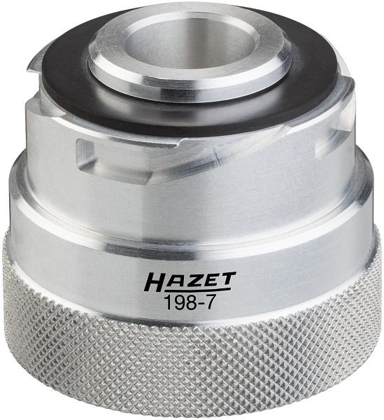 Adaptateur de remplissage d'huile moteur Hazet pour entonnoir de remplissage d'huile moteur 198-9, utilisable sur les véhicules du groupe VW de la plate-forme MQB AUDI A3 (8V) VW Golf 7, 198-7