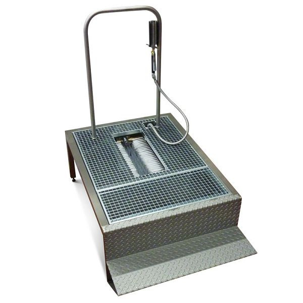 Lave-bottes monté Bockermann avec support et marchepied, STW 337-B