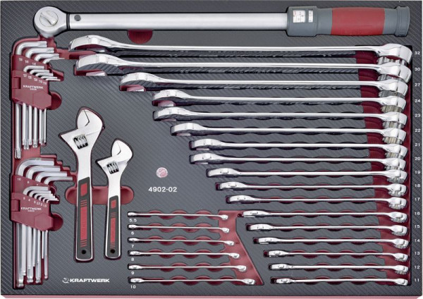 Jeu de 45 clés Kraftwerk COMPLETO EVA, 4902-02