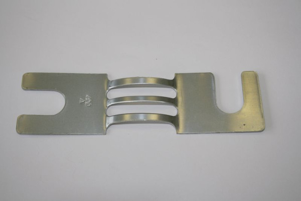 Fusible aluminium ELMAG 400 A, L155xL43mm pour EUROSTART 1000 automatiqueEUROSTART 2000 automatique (2x), 9505217