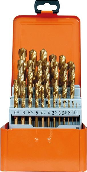 Mallette de forage Projahn HSS-TiN 25 pièces 1-13 / 0,5 mm, 60395