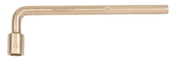 KS Tools Clé à douille BRONZEplus, 12 mm pour vis carrées, 963.1594
