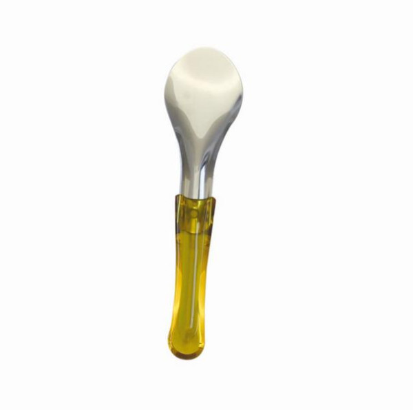 Spatule à glace Schneider petit modèle, 260 mm, avec manche en plastique jaune, 195140