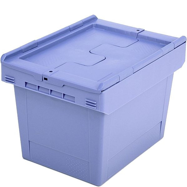 BITO conteneur réutilisable MB couvercle/barre/skid /MBD43271 400x300x273 bleu pigeon, couvercle, C0402-0009