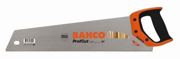 Scie de précision Bahco Profcut 500 mm 9/10 dents par pouce pour matériaux fins à moyennement grossiers PC-20-PRC