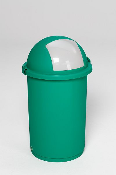 Poubelle en plastique VAR, verte, 3563