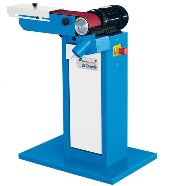 Ponceuse à bande Aceti, machine autonome, table de meulage 100 x 290 mm, Aceti ART. 45