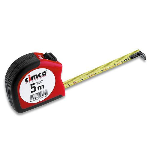 Mètre ruban de poche Cimco 5m, 390525
