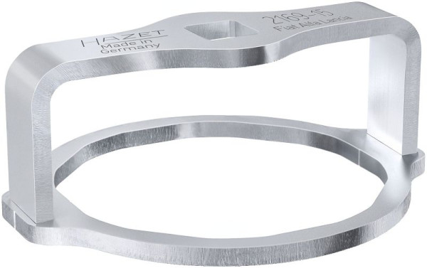Clé pour filtre à huile Hazet, carré 12,5 mm (1/2 pouce), profil octogonal extérieur, 105 mm, 2169-15