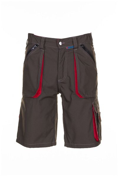 Short Planam Basalt, olive/rouge, taille XL, 2843056