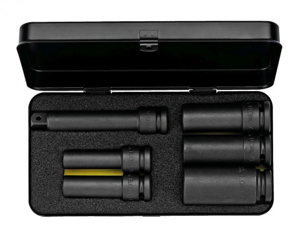 Jeu de douilles de clé électrique ELORA 1/2 ", 6 pièces, 790 S6LT, 0790520605100