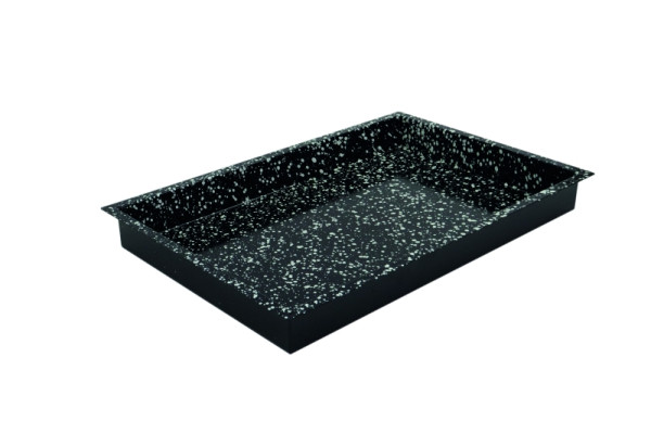 Plaque à pâtisserie Schneider, émail granit, 600 x 400 x 60 mm, 382562