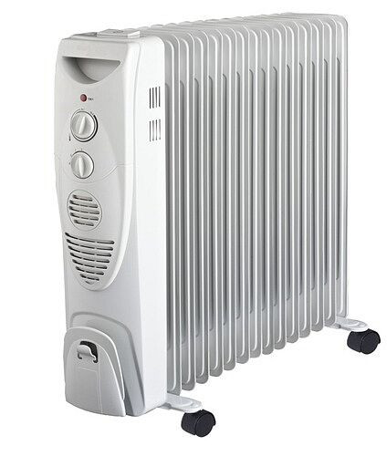 Radiateur d'huile MMXX avec thermostat 9 sections, 3 étages, 2000 watts, 25249