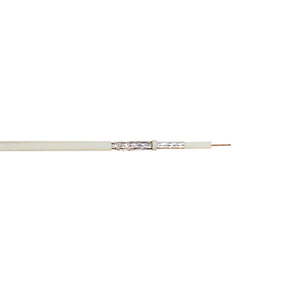 Connectivité bda câble antenne SAT CATV TELASS 100-FRNC blanc - bobine 100m, 13400111