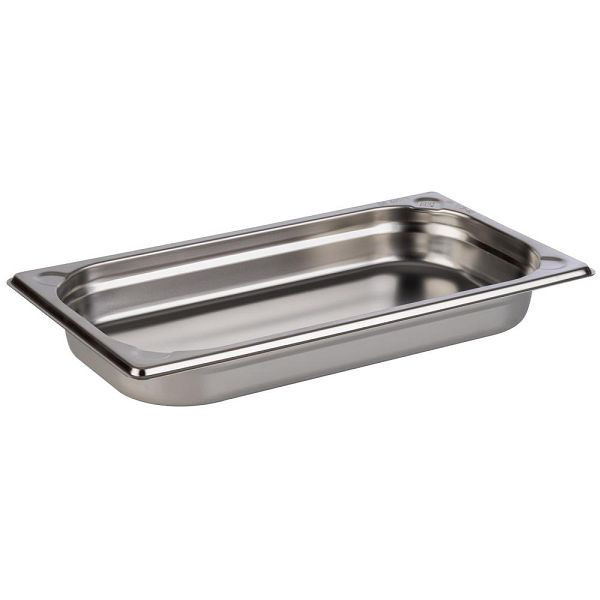 Bac APS GN 1/3, 32,5 x 17,6 cm, profondeur : 40 mm inox, 1,5 litre, 81301